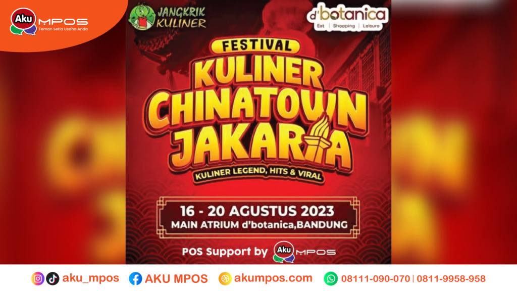 Festival Kuliner Chinatown Jakarta di Bandung. Sumber: Dokumen Pribadi