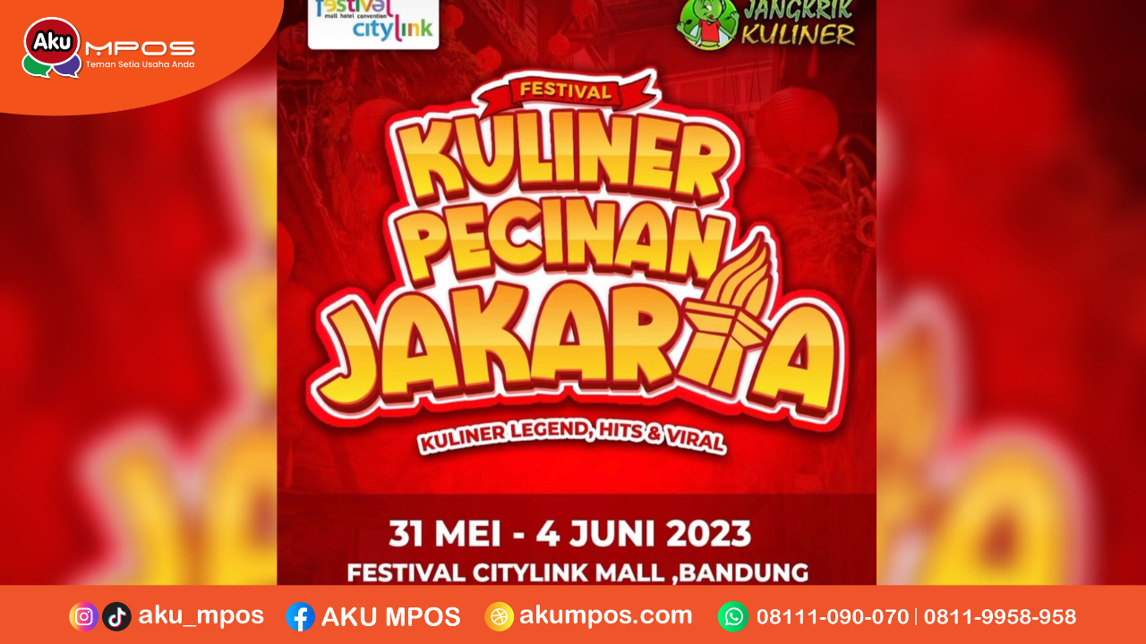 Festival Kuliner Pecinan Jakarta di Festival Citylink Bandung. Sumber: Dokumen Pribadi