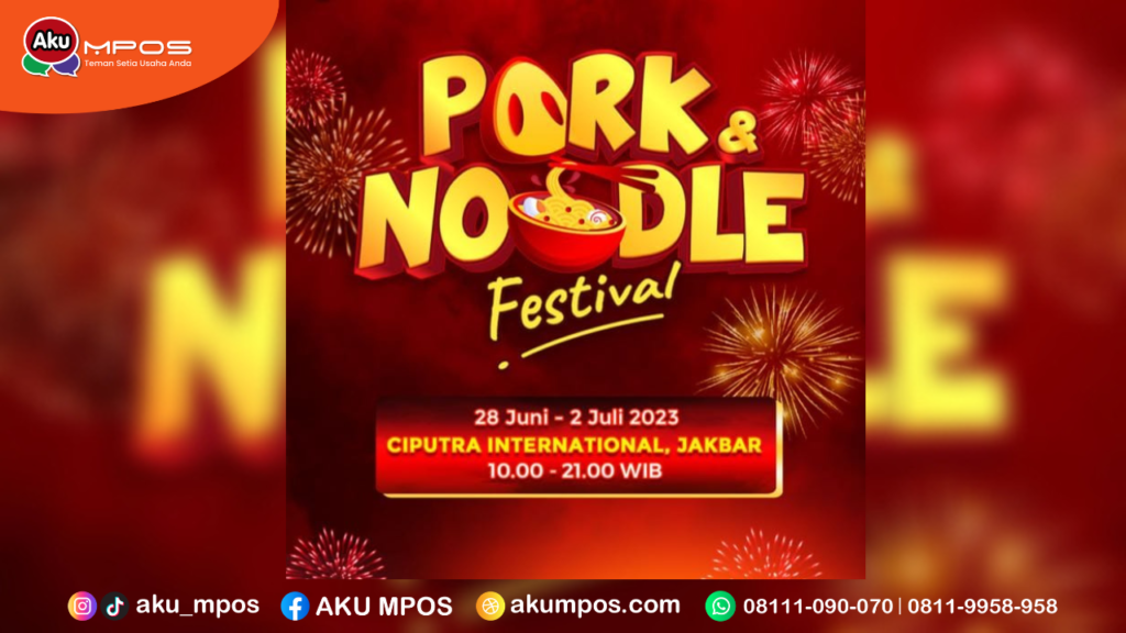 Pork and Noodle at Ciputra International Jakarta Barat. Sumber: Dokumen Pribadi