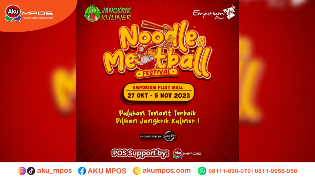 Noodle & Meatball Festival Emporium Pluit Mall