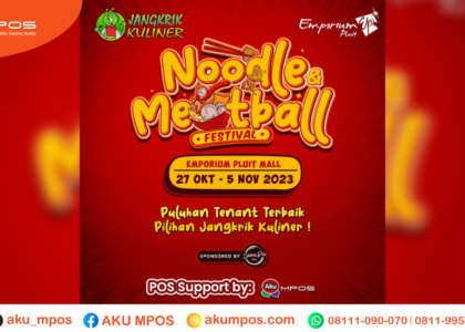 Noodle & Meatball Festival Emporium Pluit Mall