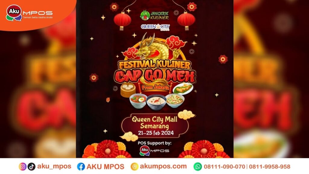 Festival Kuliner Cap Go Meh Jangkrik Kuliner di Semarang. Sumber: Dokumentasi Pribadi