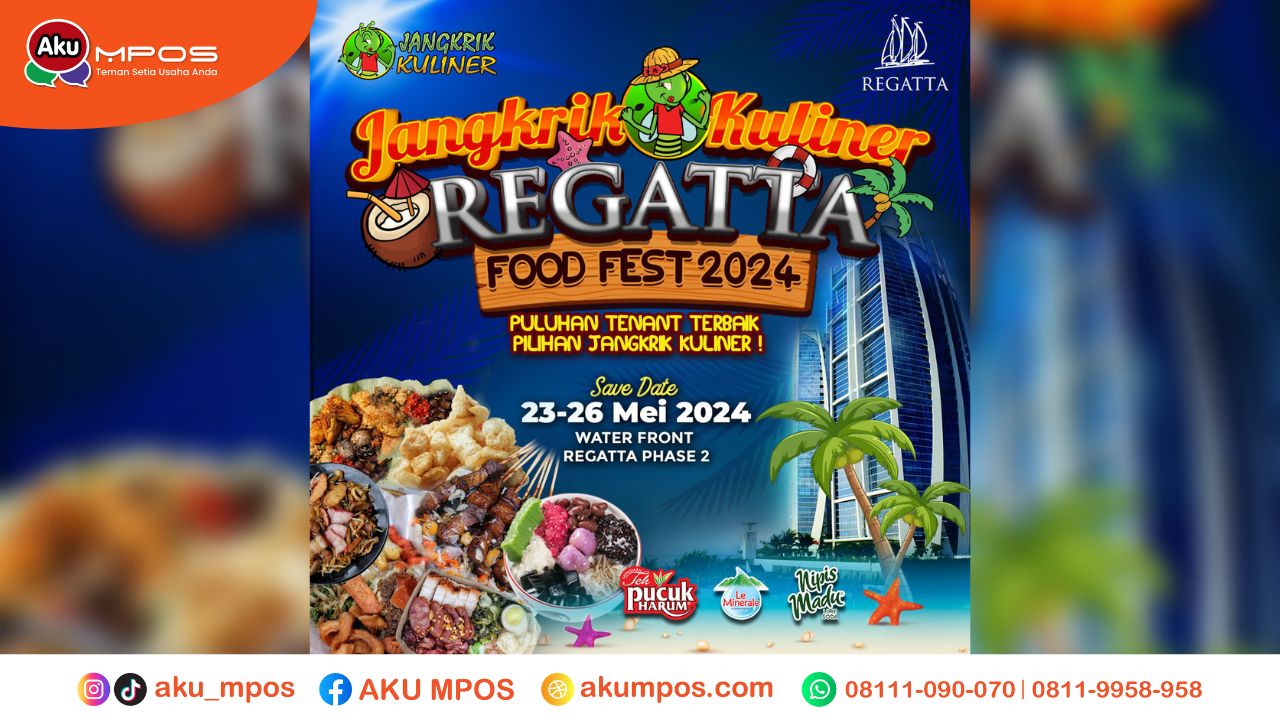 Surga Makanan Jakarta Utara di Jangkrik Kuliner Regatta Food Fest