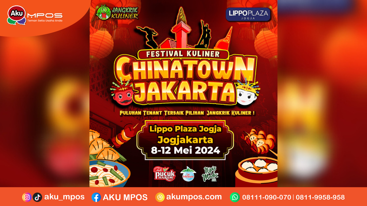 Festival Chinatown Jakarta by jangkrik Kuliner di Lippo PLaza Jogja. Sumber: Dokumentasi Pribadi