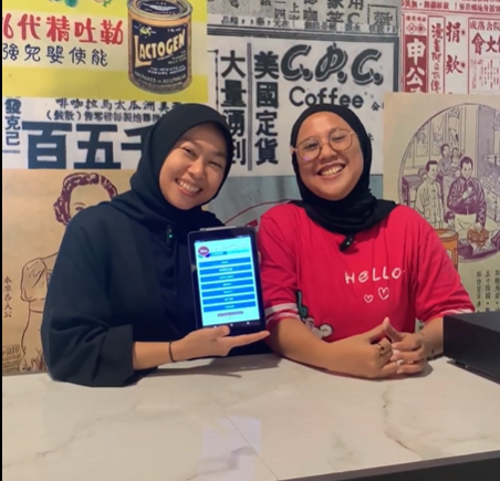 cashier hawkers foodcourt AKU MPOS