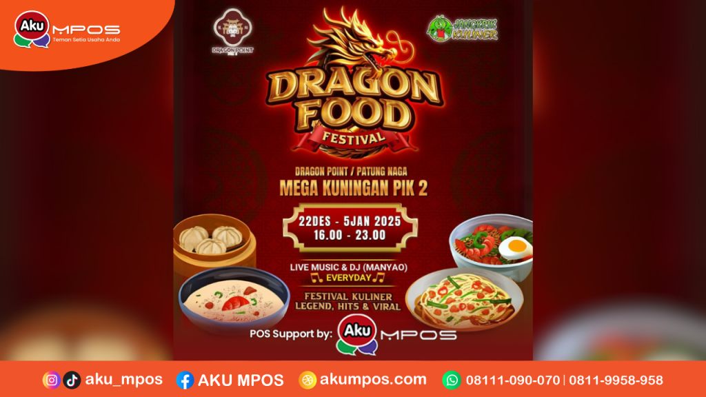 Festival Kuliner Dragon Point Mega Kuningan PIK 2. Sumber: Dokumentasi Pribadi