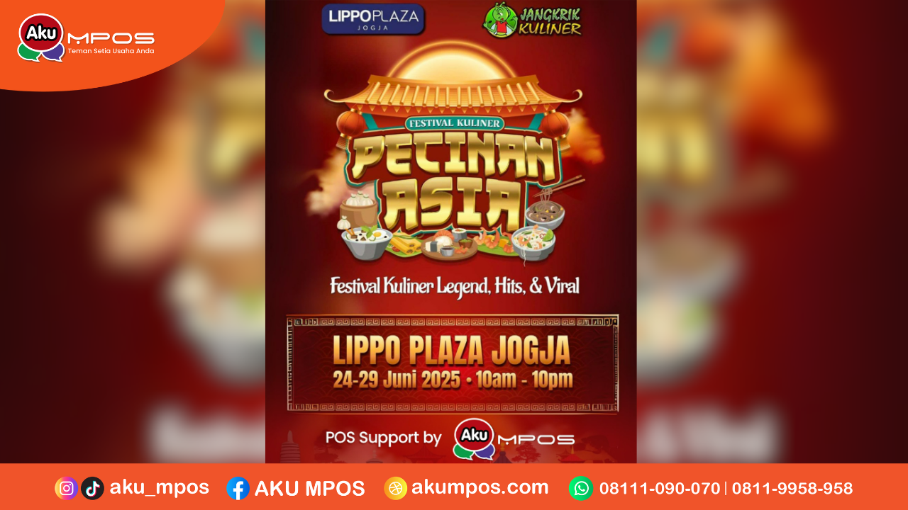 Festival Kuliner Pecinan Yogyakarta di Lippo Plaza Jogja. Sumber: Dokumentasi Pribadi