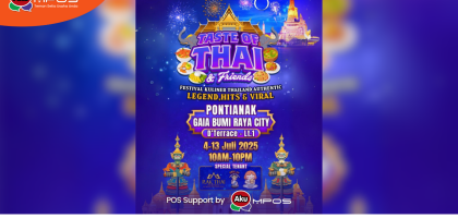 festival kuliner thailand pontianak gaia mall d'terrace. Sumber: Dokumentasi Pribadi