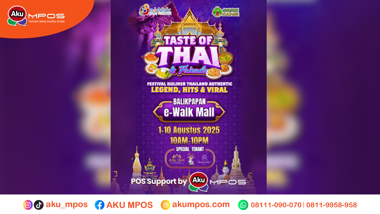  Thailand Food Festival di Balikpapan. Sumber: Dokumentasi Pribadi