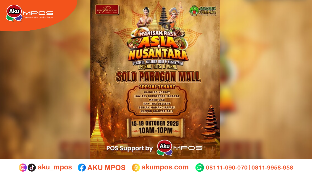Food Festival di Solo Paragon Mall. Sumber: freepik.com