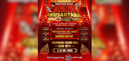 Festival Jangkrik Kuliner di Palembang Square Mall Oktober. Sumber: Dokumentasi Pribadi