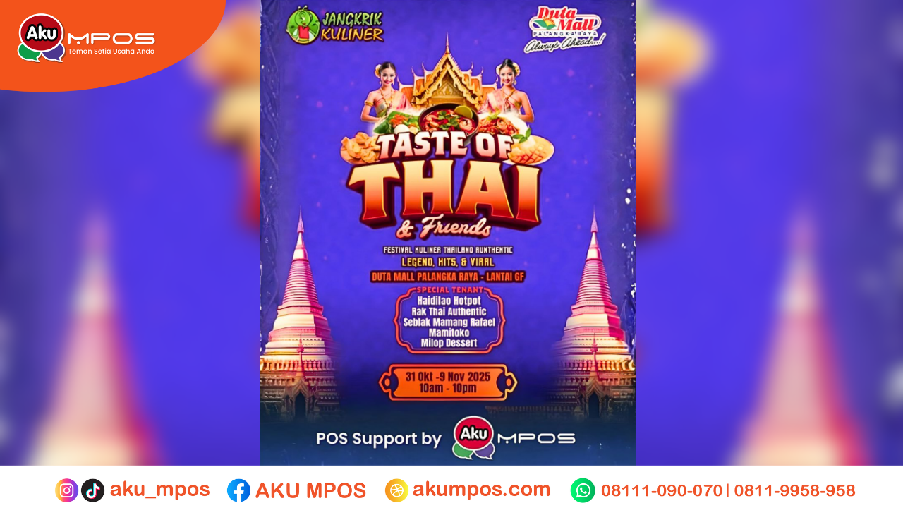 Festival Makanan Thailand di Palangkaraya. Sumber: Dokumentasi pribadi