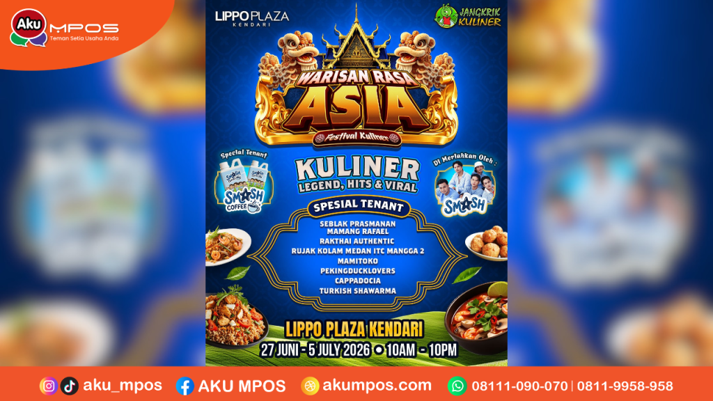 festival kuliner lippo kendari. Sumber: Dokumentasi Pribadi