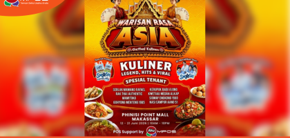 Event Kuliner Phinisi Makassar. Sumber: Dokumentasi Pribadi